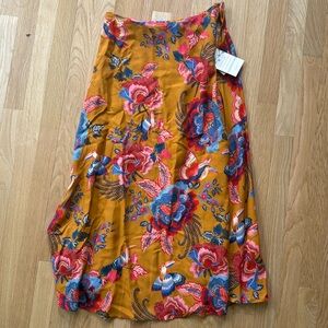 Farm Rio midi skirt NWT